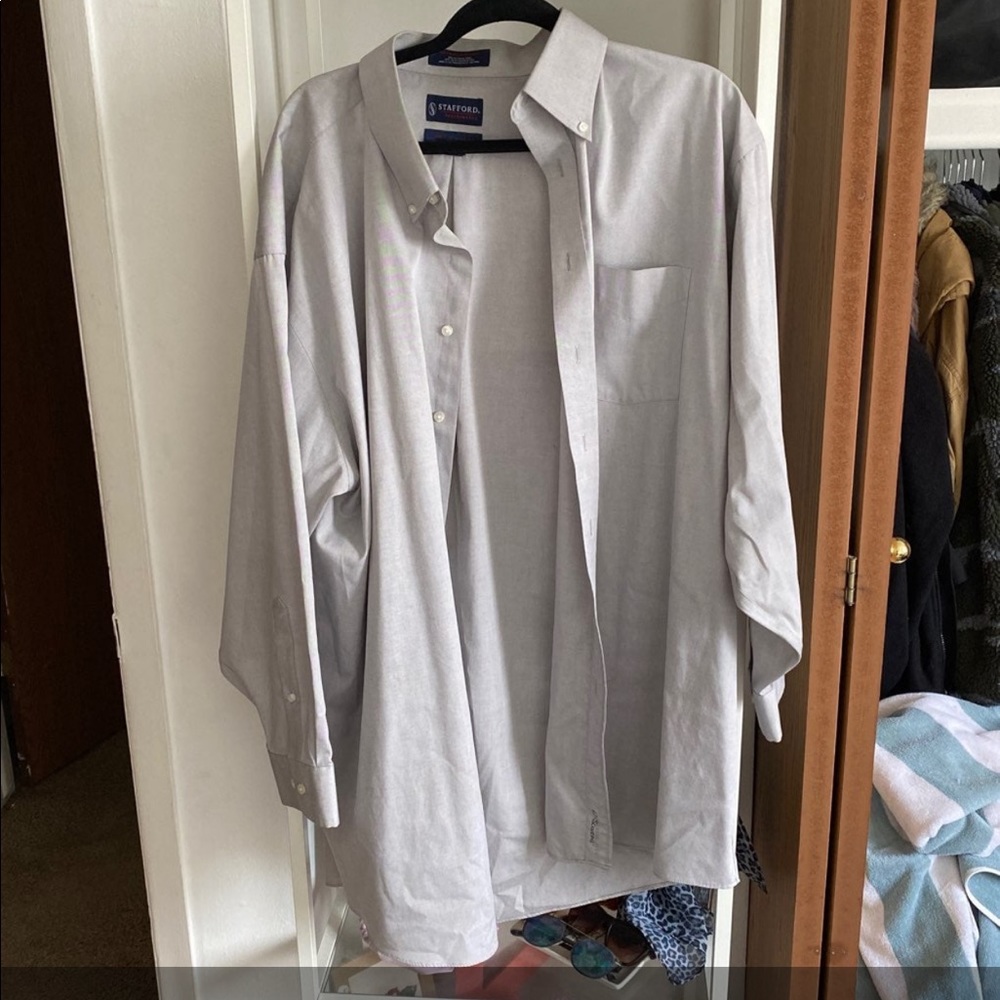 Stafford men’s button up